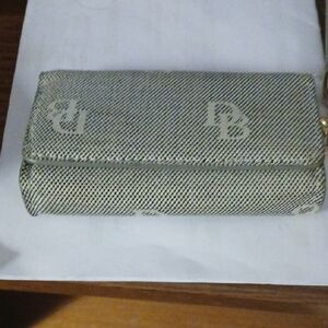DOONEY & BOURKE VINTAGE Monogrammed Cream WALLET